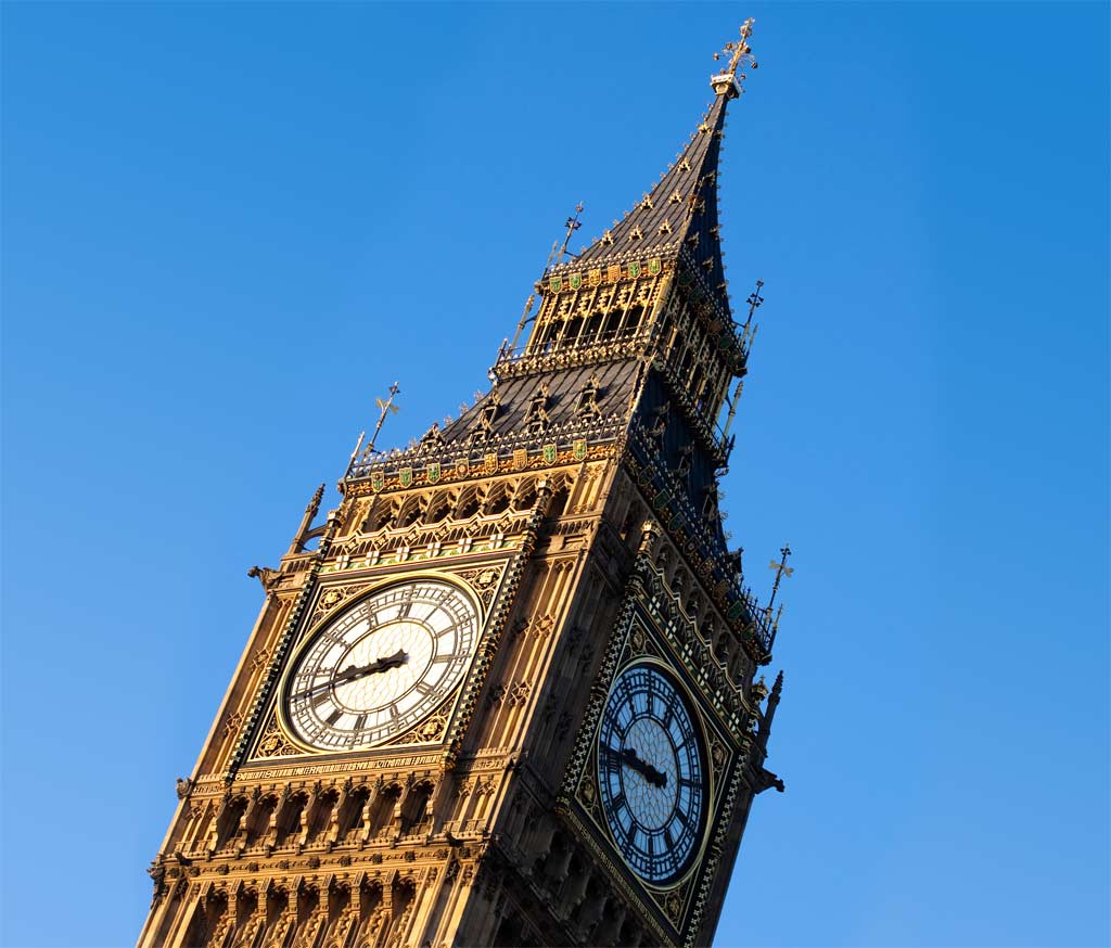 Big Ben in London, England